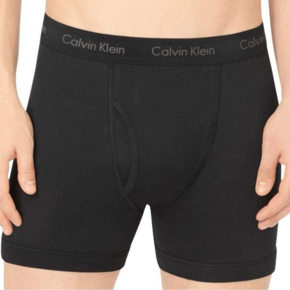NWT/NIB Calvin Klein Black Boxer Briefs 7-Pack XL
